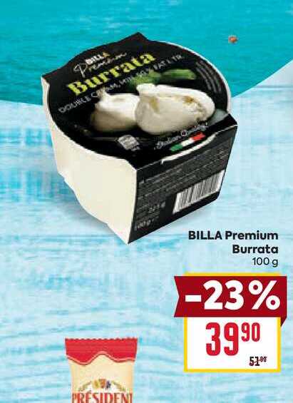 BILLA Premium Burrata 100g