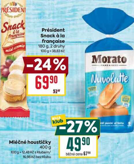 Mléčné houstičky 400 g