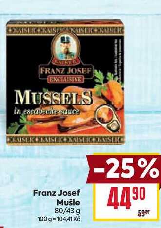 Franz Josef Mušle 80/43 g