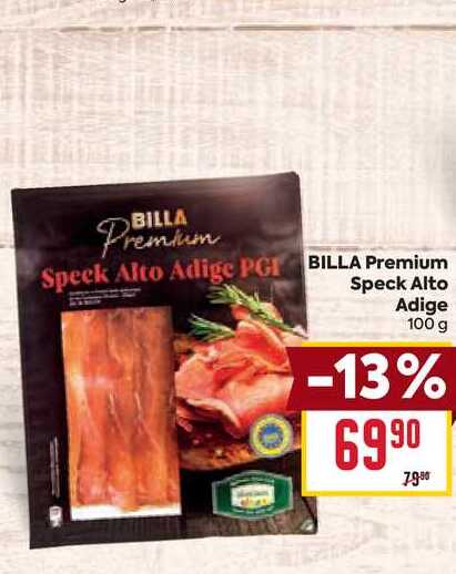 BILLA Premium Speck Alto Adige 100g