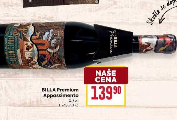 BILLA Premium Appassimento 0,75l
