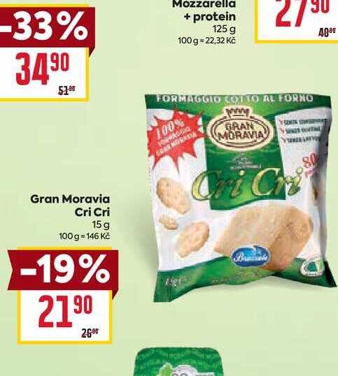 Gran Moravia Cri Cri 15 g 