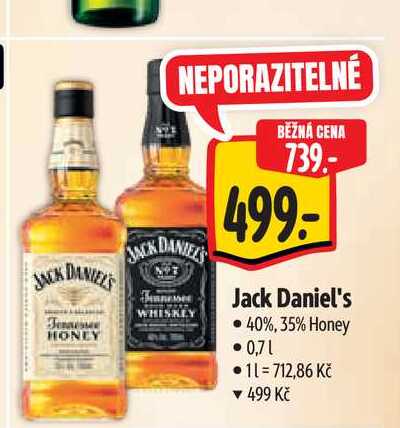  Jack Daniel's 0,7 l