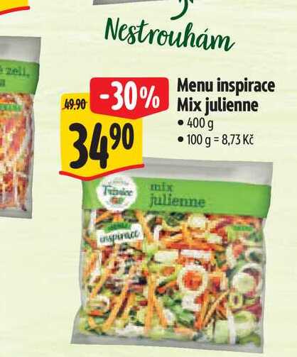   Menu inspirace Mix julienne  400 g