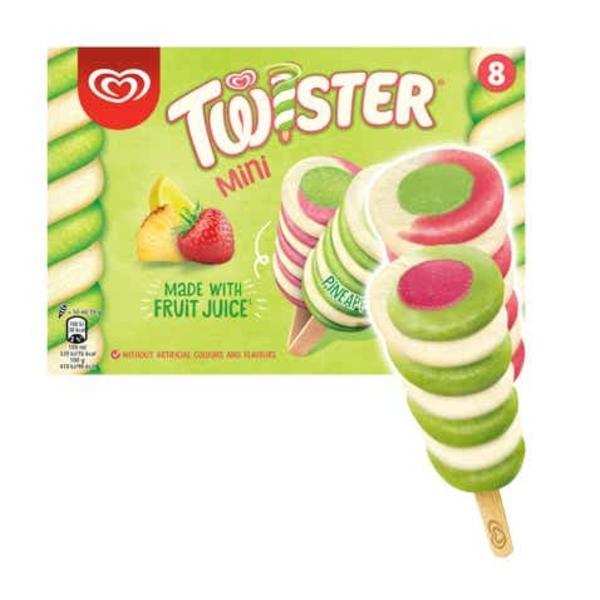 Algida Twister Mini Max 8x50 ml