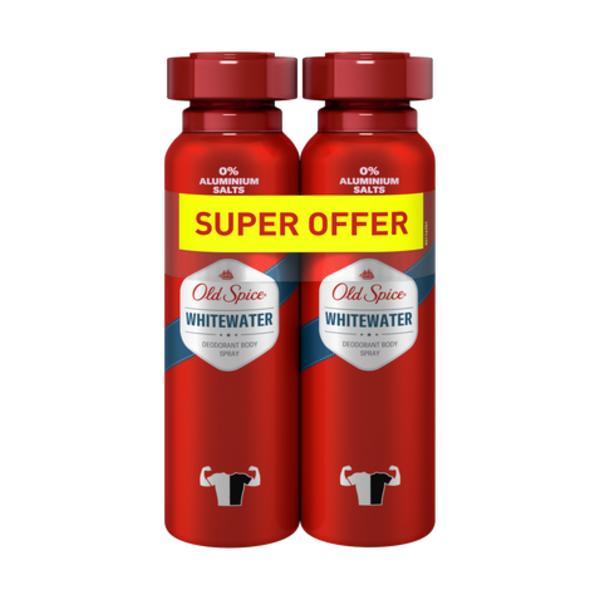 Old Spice Deodorant ve spreji pro muže  Whitewater 2x150ml