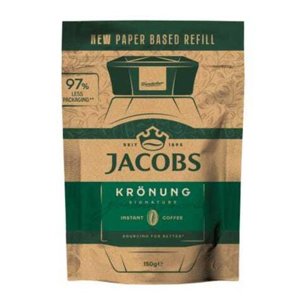 Jacobs Krönung instantní káva 150g refill