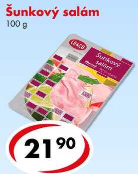 Šunkový salám, 100 g