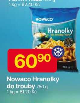 Nowaco Hranolky 750g