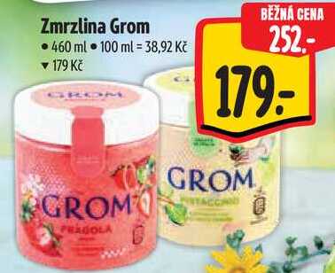 Zmrzlina Grom, 460 ml 