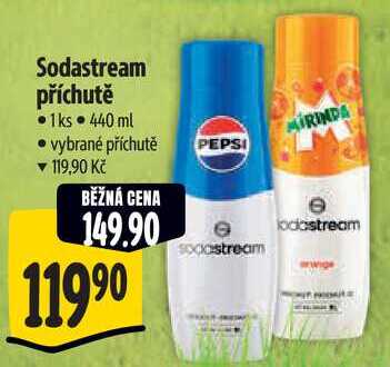 Sodastream příchutě, 440 ml
