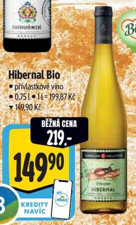 Hibernal Bio, 0,75 l