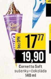 Cornetto Soft sušenky +čokoláda 140 ml 