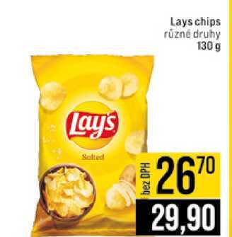 Lays chips různé druhy 130 g