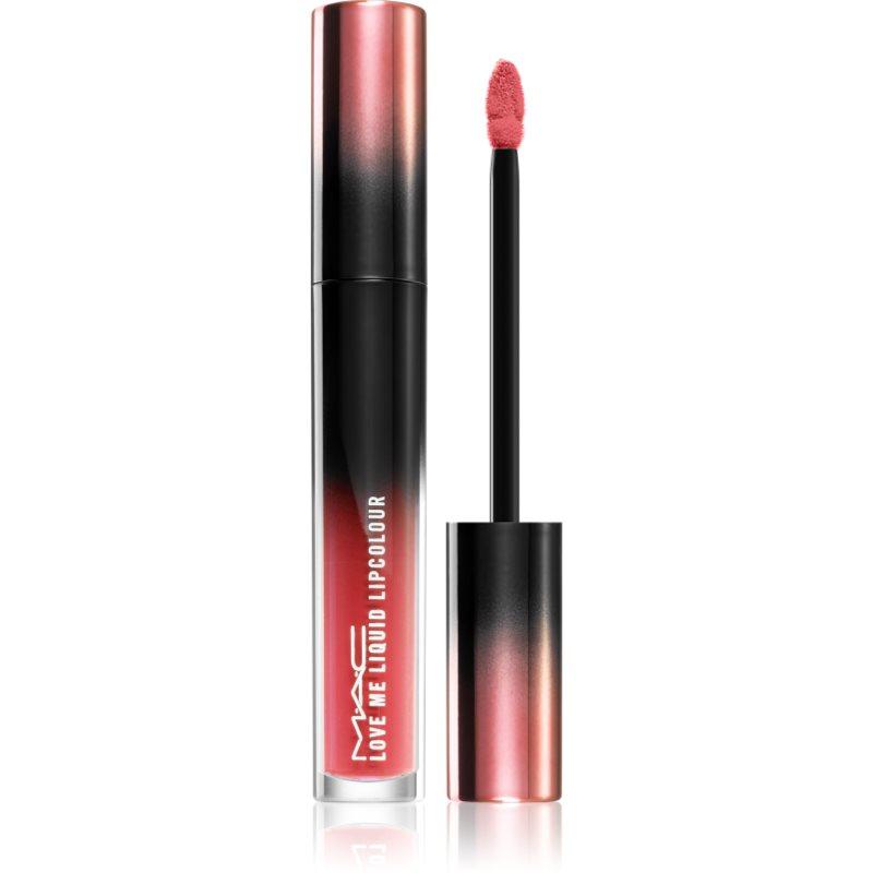 MAC Cosmetics Love Me Liquid Lipcolour krémová rtěnka se saténovým finišem odstín Still Winning 3,1 ml