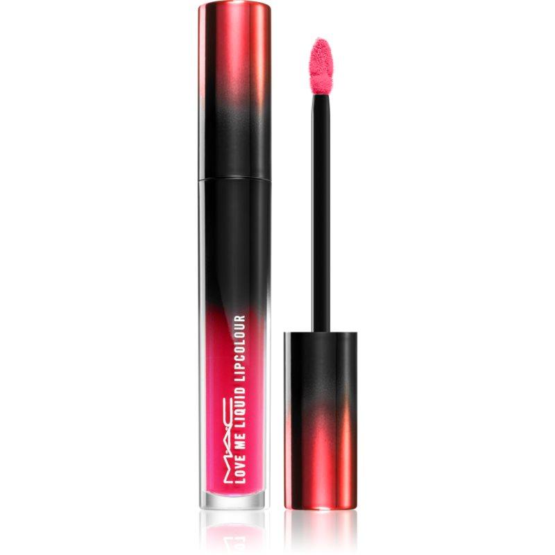 MAC Cosmetics Love Me Liquid Lipcolour krémová rtěnka se saténovým finišem odstín Hey, Good Looking! 3,1 ml