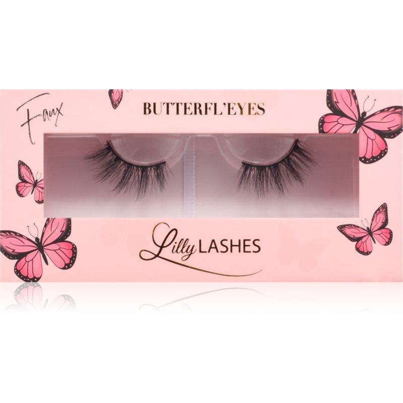 Lilly Lashes 3D Faux Mink Butterfl'eyes umělé řasy typ Heiry 1 pár