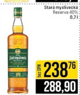 Stará myslivecká Reserve 40% 0,7l