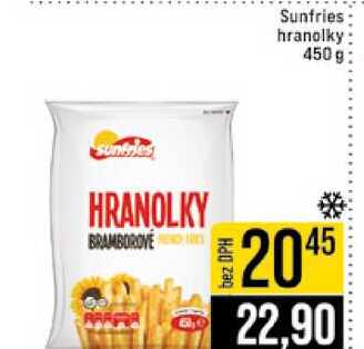 Sunfries hranolky 450 g