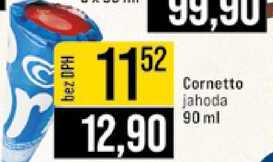 Cornetto jahoda 90 ml
