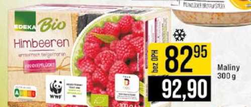 Maliny 300 g 