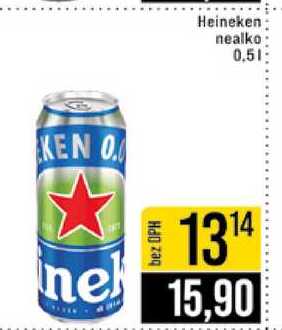 Heineken nealko 0.5l