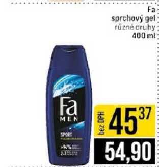 Fa sprchový gel různé druhy 400 ml