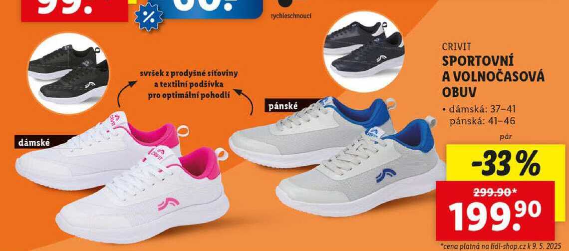 SPORTOVNÍ A VOLNOČASOVÁ OBUV 