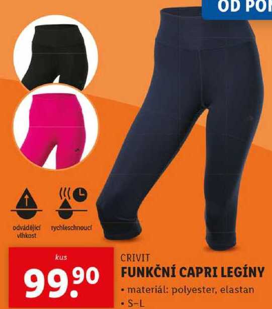 FUNKČNÍ CAPRI LEGÍNY 