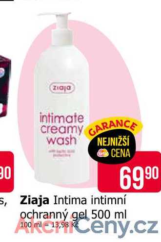 Ziaja Intima intimní ochranný gel 500 ml 