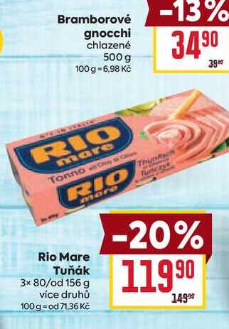 Rio Mare Tuňák 3x 80/od 156 g