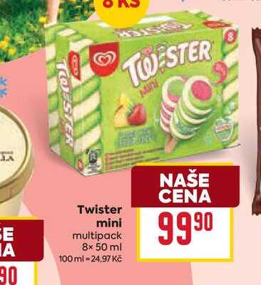 Twister mini multipack 8x 50 ml