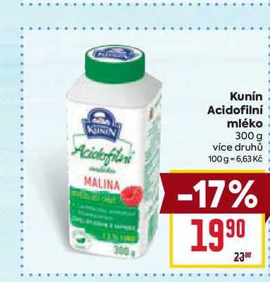 Kunín Acidofilní mléko 300 g 