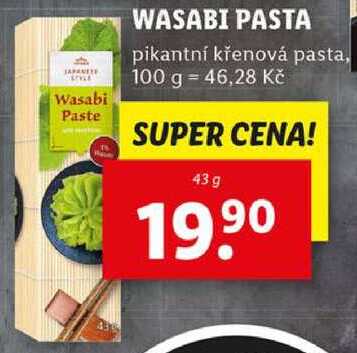WASABI PASTA, 43 g