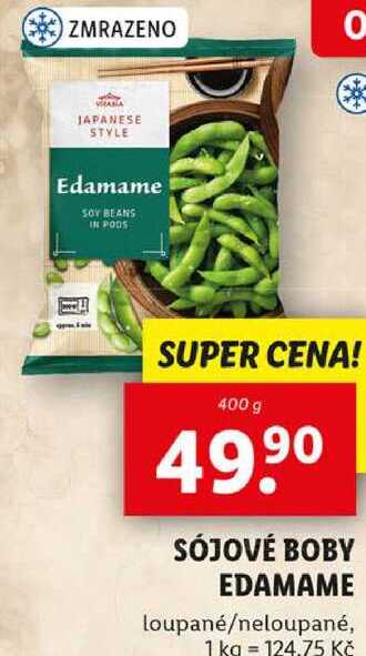 SÓJOVÉ BOBY EDAMAME, 400 g