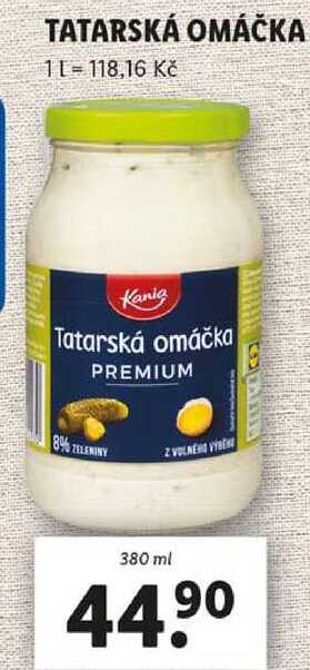 TATARSKÁ OMÁČKA, 380 ml