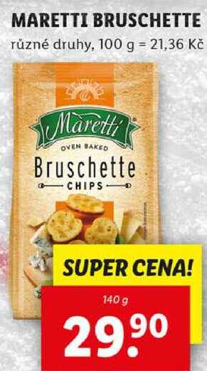 MARETTI BRUSCHETTE, 140 g