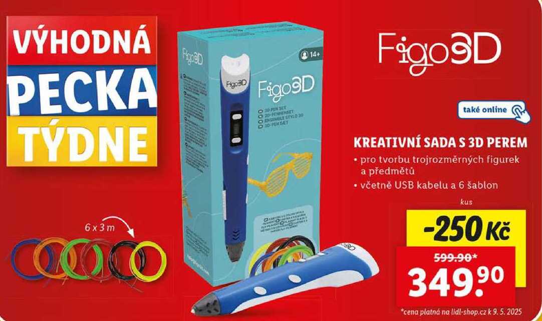 KREATIVNÍ SADA S 3D PEREM 
