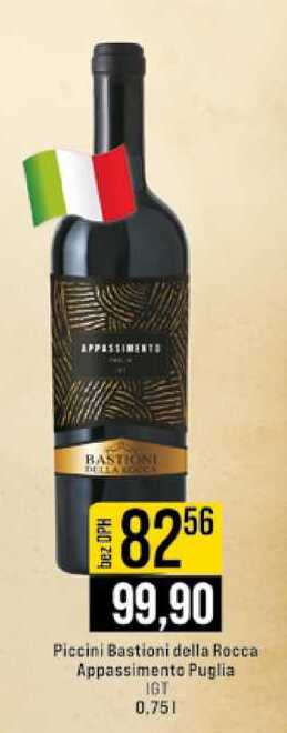 Piccini Bastioni della Rocca Appassimento Puglia IGT 0.75l 