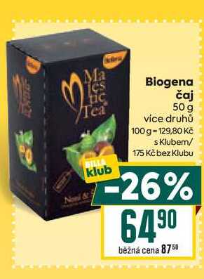 Biogena čaj Tea 50 g 