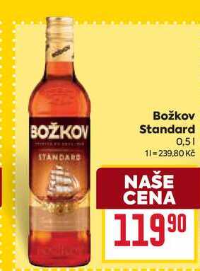Božkov Standard 0,5l