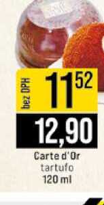 Carte d'Or tartufo 120 ml 
