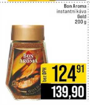 Bon Aroma instantní káva Gold 200 g