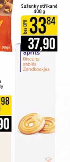 Sušenky stříkané 400 g 