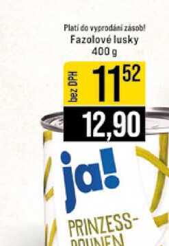 Fazolové lusky 400 g 