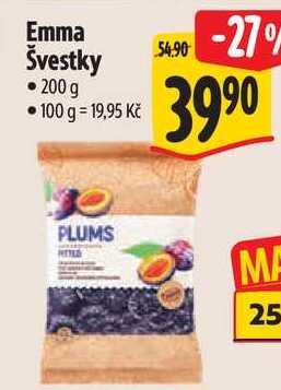 Emma Švestky, 200 g 
