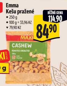 Emma Kešu pražené, 250 g 