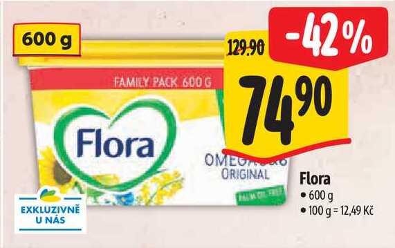 Flora, 600 g