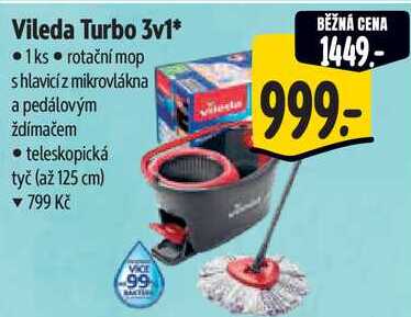 Vileda Turbo 3v1