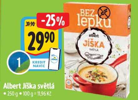 Albert Jíška světlá, 250 g
